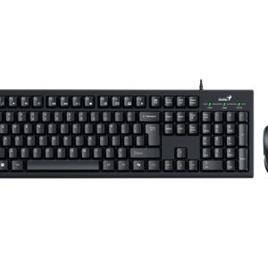 KM-100SE USB US crna tastatura+ USB crni miš